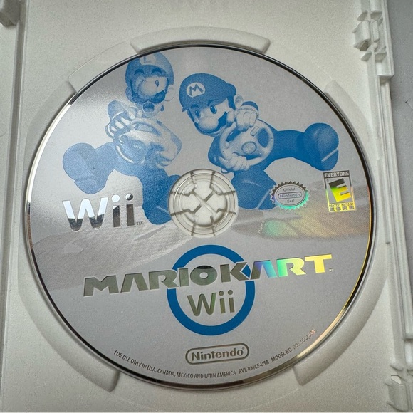 Mario Kart Wii Nintendo, Complete. Manual 2008 Tested Original Case - Picture 5 of 6